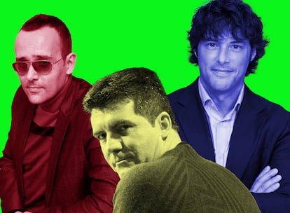 Risto Mejide, Simon Cowelll y Jordi Cruz