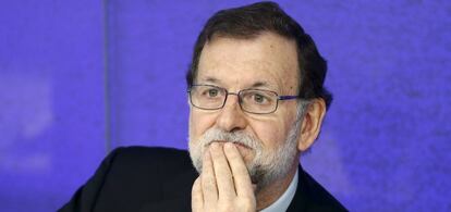 El presidente del Gobierno en funciones, Mariano Rajoy.