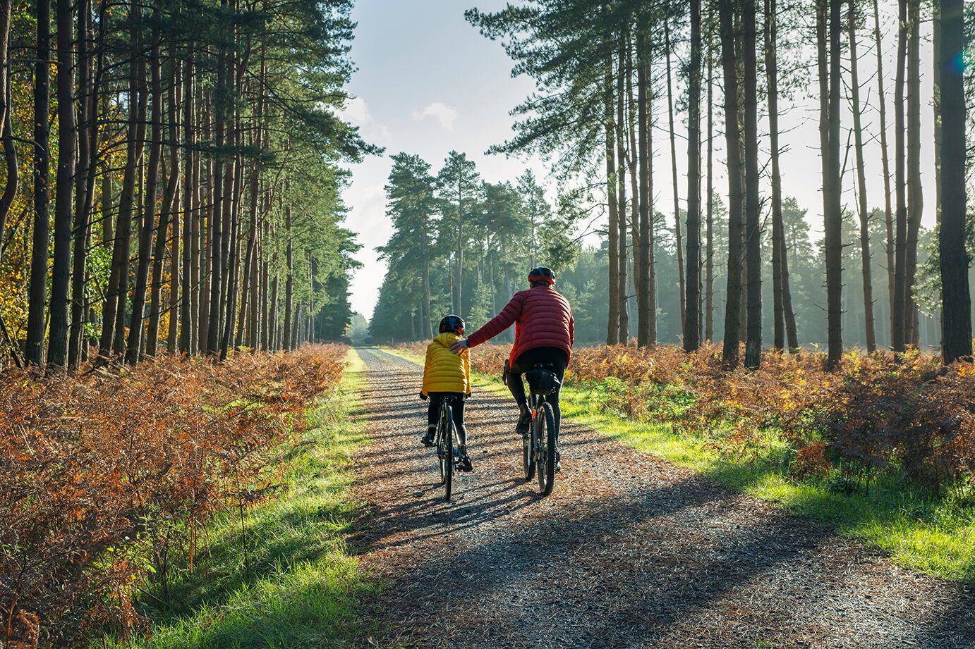 Aprender a montar en bicicleta supone una percepción extremadamente positiva de uno mismo, así como de admiración por el entorno.