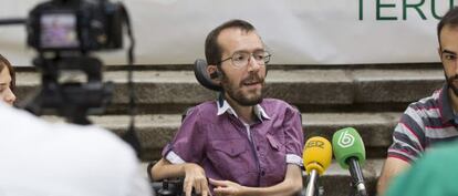 El eurodiputado de Podemos Pablo Echenique en una foto de archivo.
