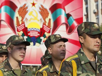 Soldados participan en un desfile militar durante la celebración de la independencia, el pasado 2 de septiembre.