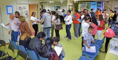 Jornada de detección de Chagas el pasado domingo en Usera.