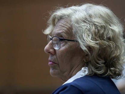 Carmena, en la clausura del I Foro Internacional de Migraciones y Convivencia Ciudadana en Toledo.