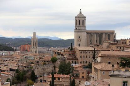 La catedral de Girona en una imatge d'arxiu.