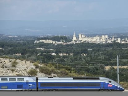 Un TGV fabricado por Alstom. 