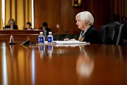 La secretaria del Tesoro estadounidense, Janet Yellen