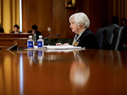 La secretaria del Tesoro estadounidense,  Janet Yellen