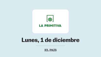 La Primitiva comprobar sorteo del lunes 1 de diciembre de 2025