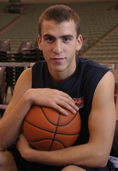 Sergio Rodríguez, en un entrenamiento.