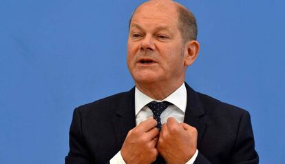 El ministro alemán de Finanzas, Olaf Scholz.