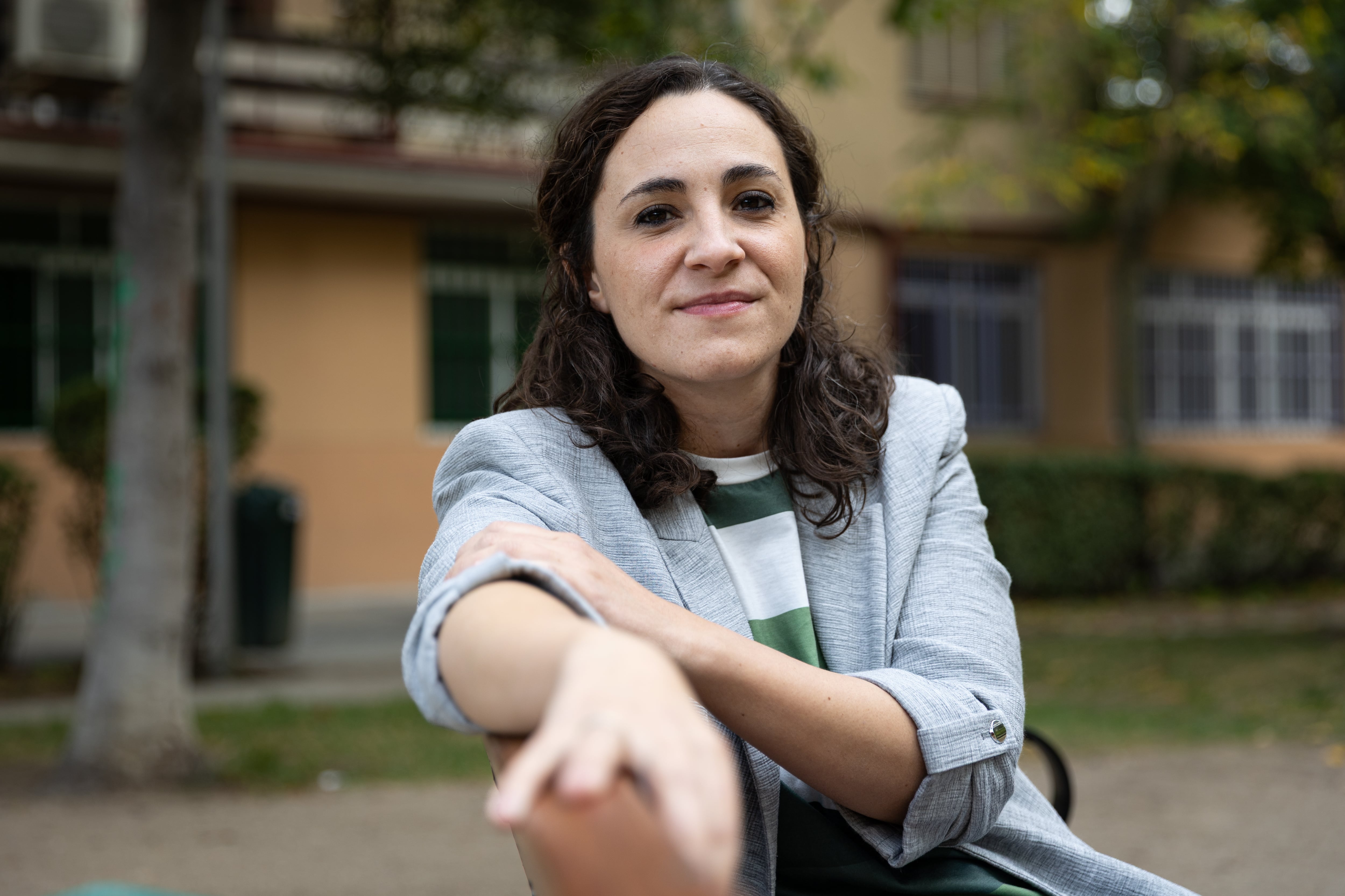 La neuróloga Celia García Malo, en Madrid, el miércoles.