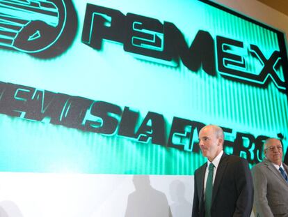 El director de Pemex, José Antonio González Anaya, en un evento.