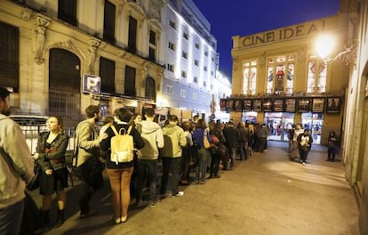 Los cines Ideal, de Yelmo, en el centro de Madrid