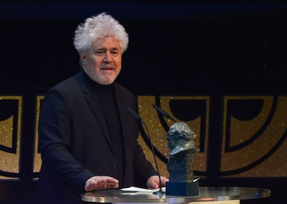 Spanish film director Pedro Almodóvar in a file photo from 2015.
