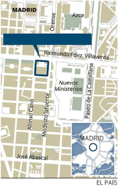 Plano de la ubicación del inmueble.