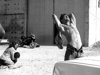 Javier Bardem en una escena de <i>Jamón, jamón.</i>
