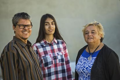 Flavio Carvahlo, Annely Gargaglio and Ana Surra.