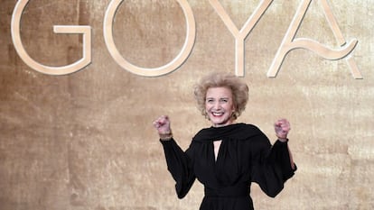 Marisa Paredes en los Goya 2018.