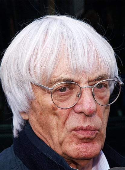 Bernie Ecclestone.