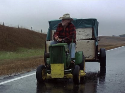 Richard Farnsworth, en 'Una historia verdadera'.