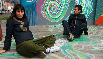 Andrea Echeverri y Héctor Buitrago, líderes de la banda colombiana Aterciopelados.