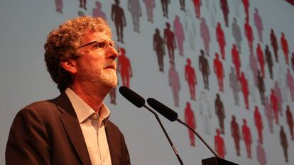 Wayne Koff, durante su presentación en Barcelona.