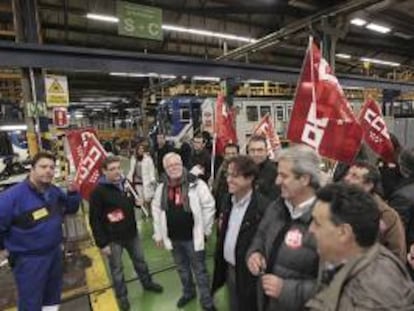 Sólo servicios mínimos trabajan en talleres del Metro según los sindicatos