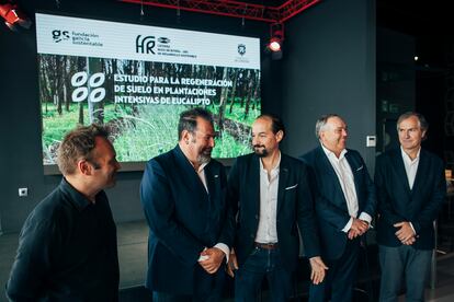 Presentación en A Coruña del estudio para la regeneración del suelo en plantaciones intensivas de eucalipto.