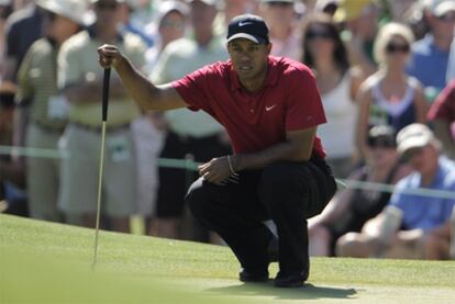 Tiger Woods, en el Masters de Augusta.