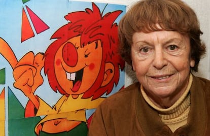 La escritora alemana Ellis Kaut en 2005