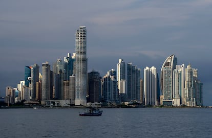 Rascacielos en la ciudad de Panamá.