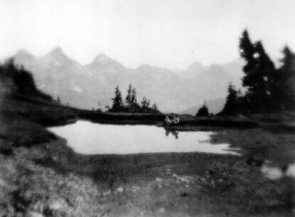On Mount Rainer, 1915