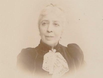 Pauline Viardot, fotografiada al final de su vida.