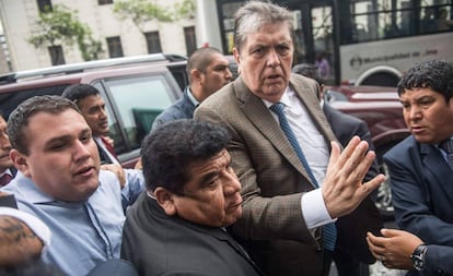 El expresidente peruano Alan García, el mes pasado.