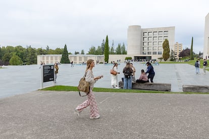 Imagen del campus de la Universidad de Navarra en Pamplona.