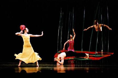 Coreografía 'Embattled Garden' de Martha Graham.