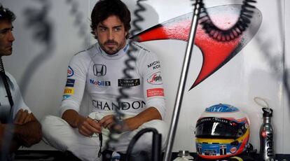 El piloto espa&ntilde;ol Fernando Alonso.