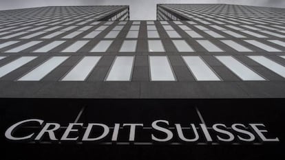 Sede de la entidad  Credit Suisse en Zurich. 