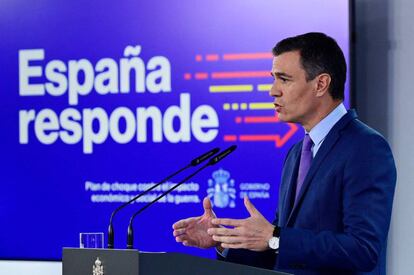 El presidente del Gobierno, Pedro Sánchez.