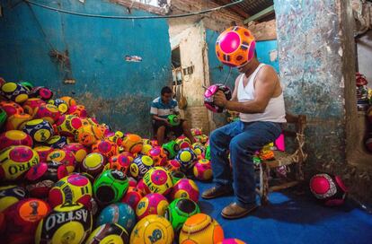 En su día la Liga mexicana se jugaba con balones de este pueblo. Hasta la selección nacional los usaba.