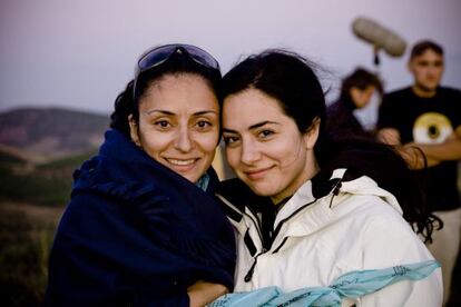 Las hermanas Yasemin Y Nasrin Samdereli, directora y guionista de &#039;Almanya&#039;. 