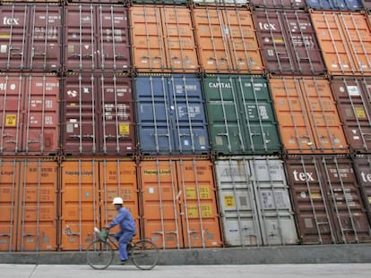  Contenedores en el Puerto de Shangai