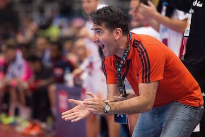 Antonio Carlos Ortega, entrenador del Veszprem.