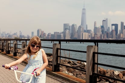El 'skyline' de Manhattan visto desde Nueva Jersey.