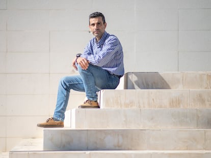 Domingo Camacho, enfermero supervisor de la cárcel de Huelva, este lunes.