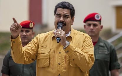 Maduro, nesta quinta-feira em Caracas.