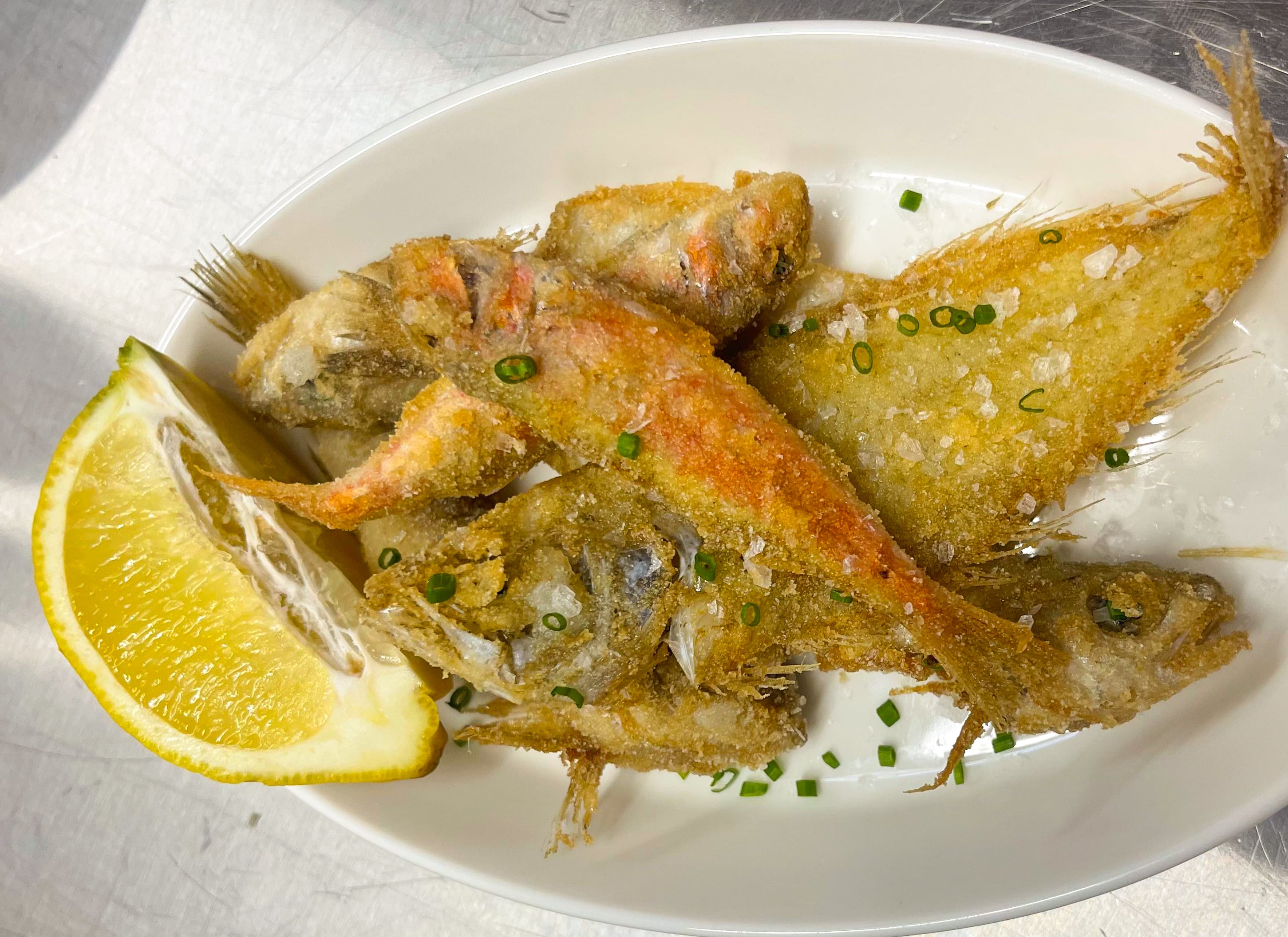 Moralla crujiente y nada aceitosa