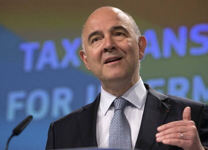 El comisario europeo de Asuntos Económicos, Pierre Moscovici.