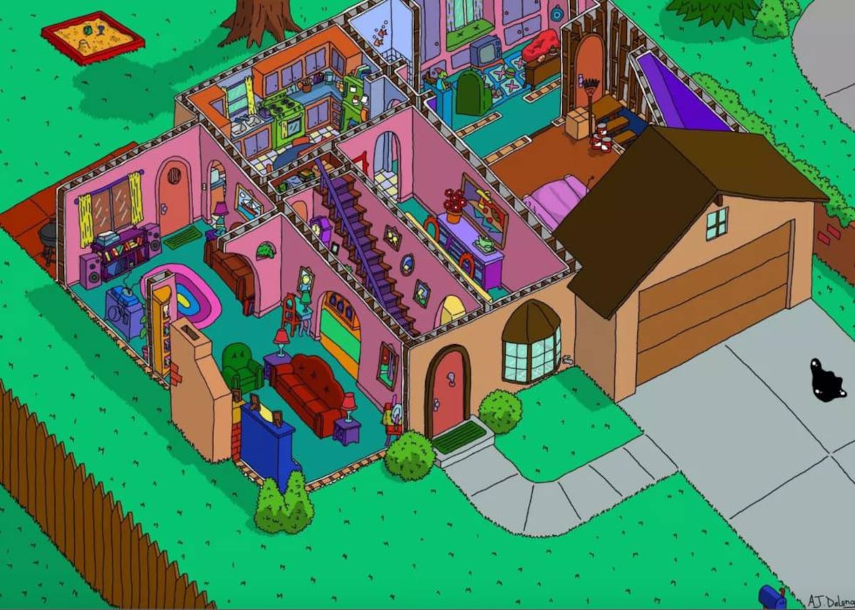 A casa dos Simpsons tem um cômodo que nem os mais fãs conheciam | Cultura |  EL PAÍS Brasil