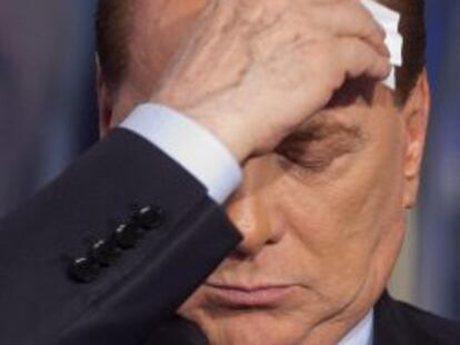 Imagen de archivo datada el 20 de febrero del 2013 del ex primer ministro italiano Silvio Berlusconi, en Roma, Italia.